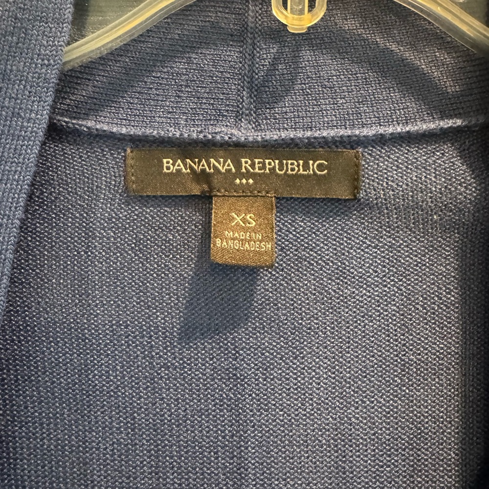 Banana Republic Navy Knit Cardigan - Picture 3 of 4